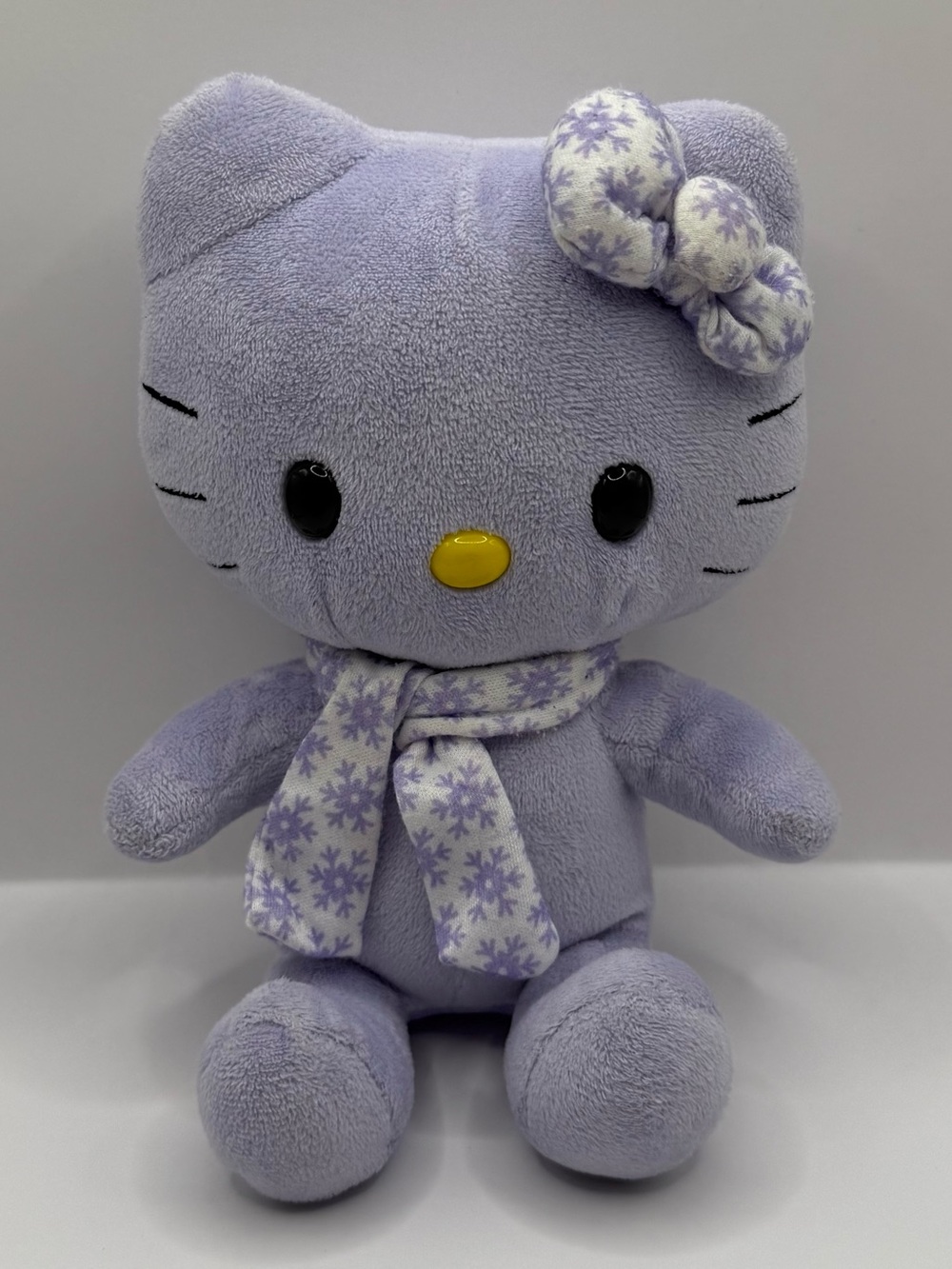 Build A Bear Sanrio Hello Kitty Smallfrys Purple Snowflake Plush Stuffed Animal